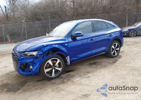 2022 Audi Q5 Sportback Premium Plus 45 Tfsi S Line Quattro S Tronic from USA, damaged, VIN WA15AAFY8N2012358